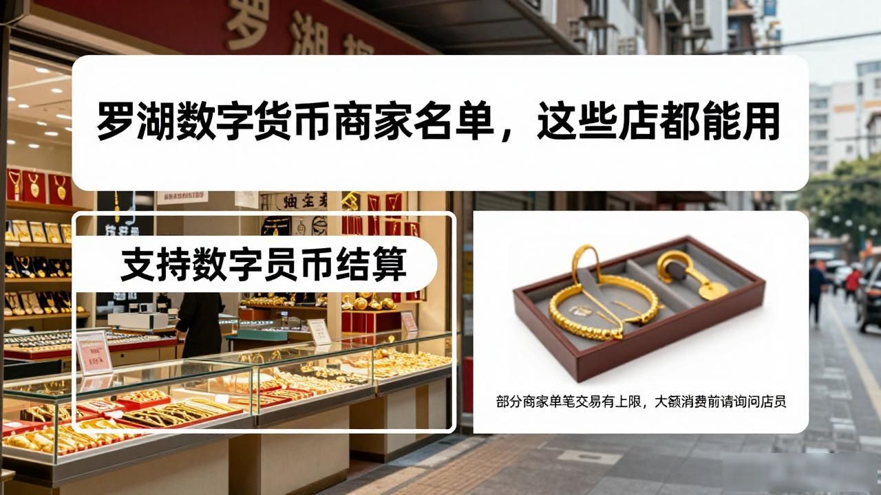 罗湖数字货币商家名单，这些店都能用