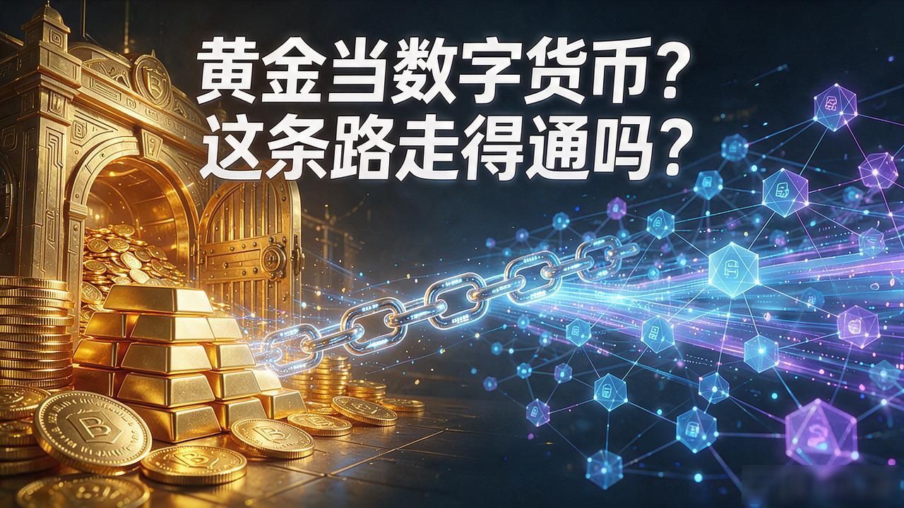 黄金当数字货币？这条路走得通吗