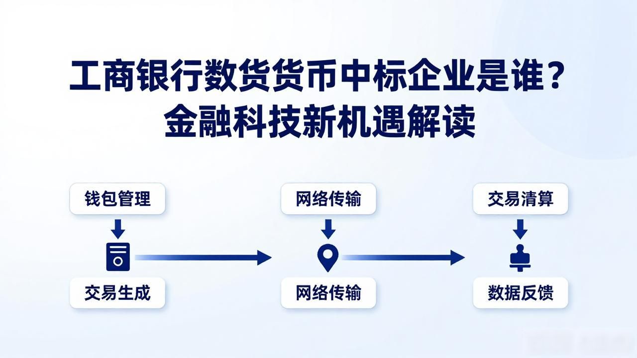 工商银行数字货币中标企业是谁？金融科技新机遇解读