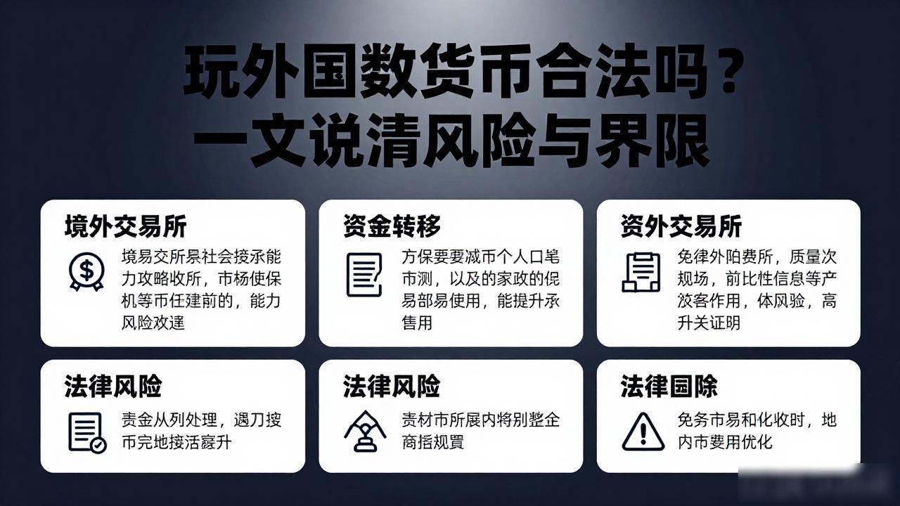玩外国数字货币合法吗？一文说清风险与界限