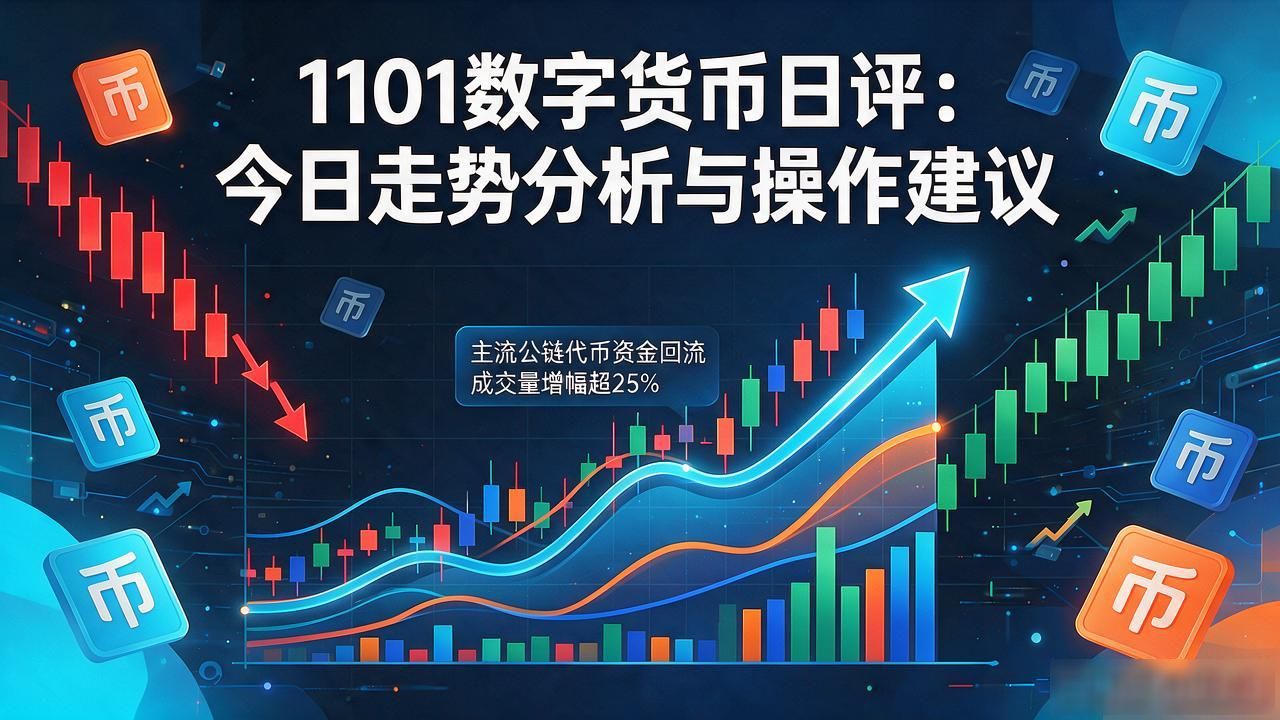 1101数字货币日评：今日走势分析与操作建议