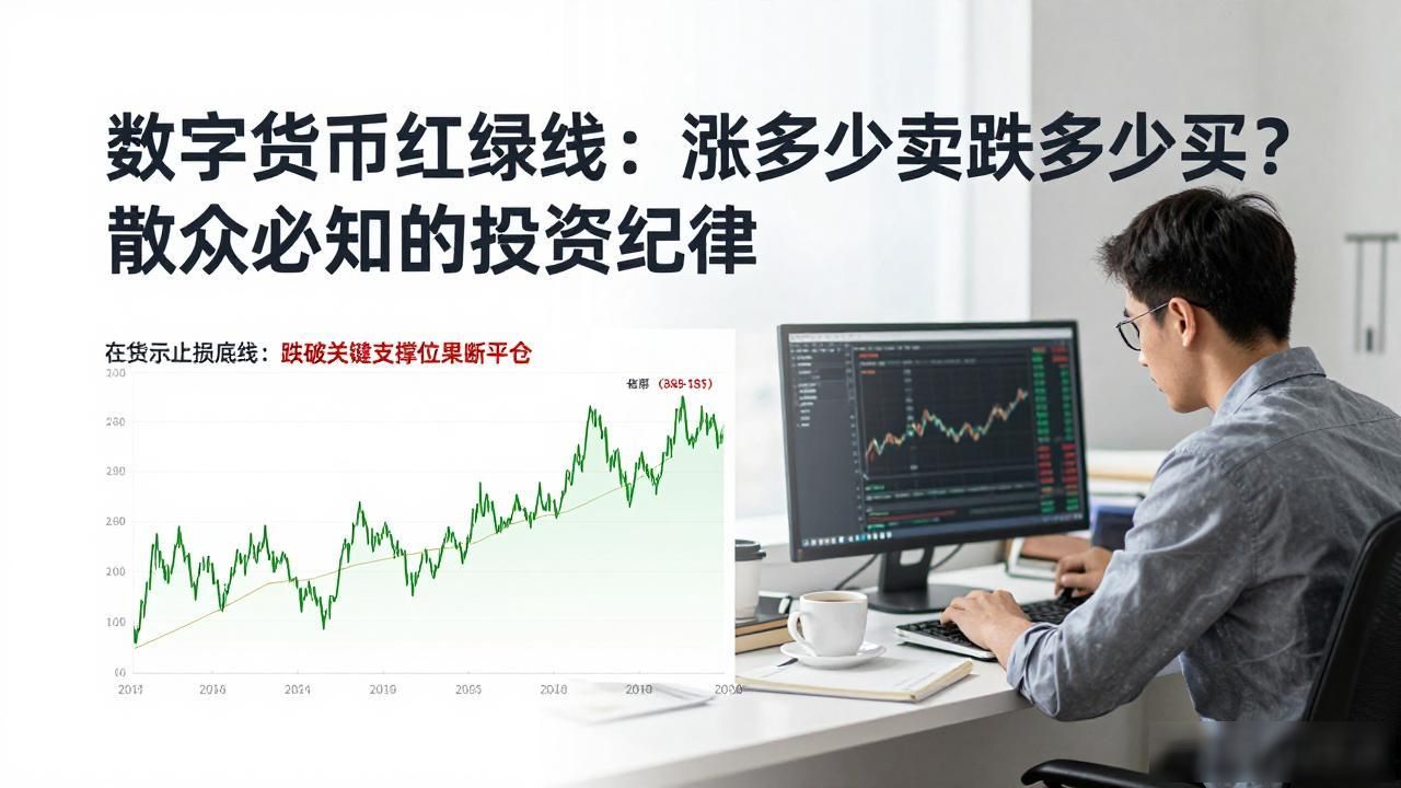 数字货币红绿线：涨多少卖跌多少买？散户必知的投资纪律
