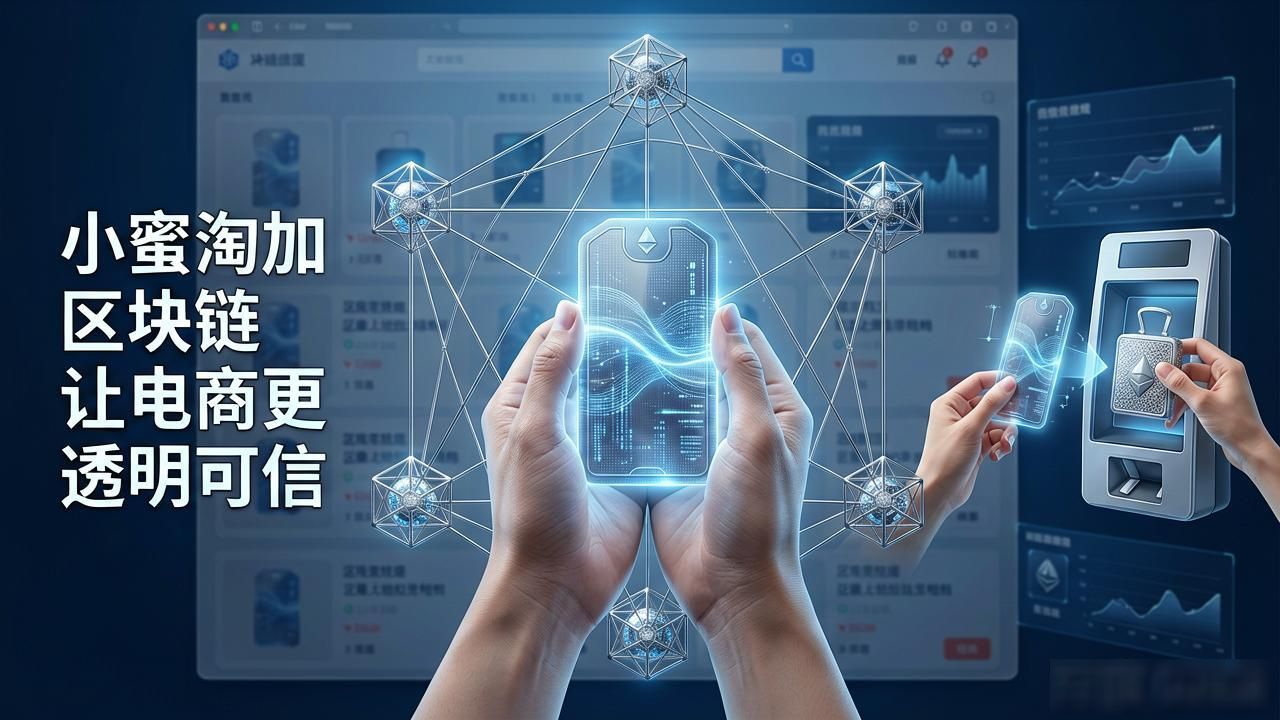 小蜜淘加区块链让电商更透明可信
