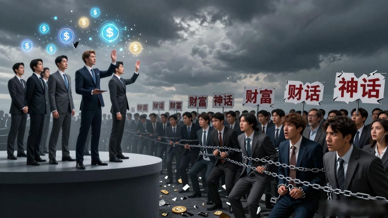 区块链财富神话破灭：阶层固化如何困住普通人