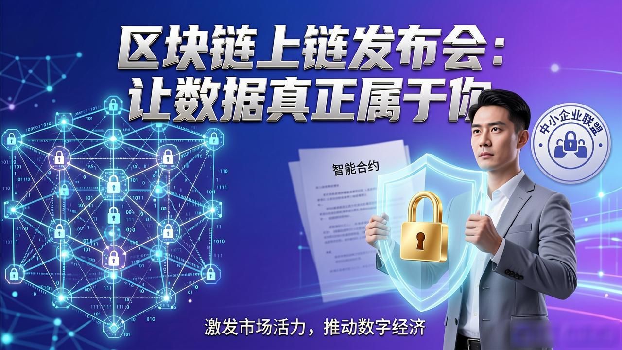 区块链上链发布会：让数据真正属于你