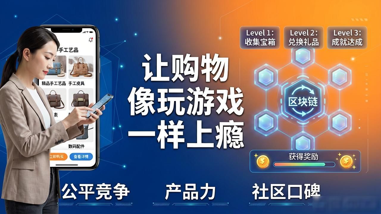 区块链趣购：让购物像玩游戏一样上瘾