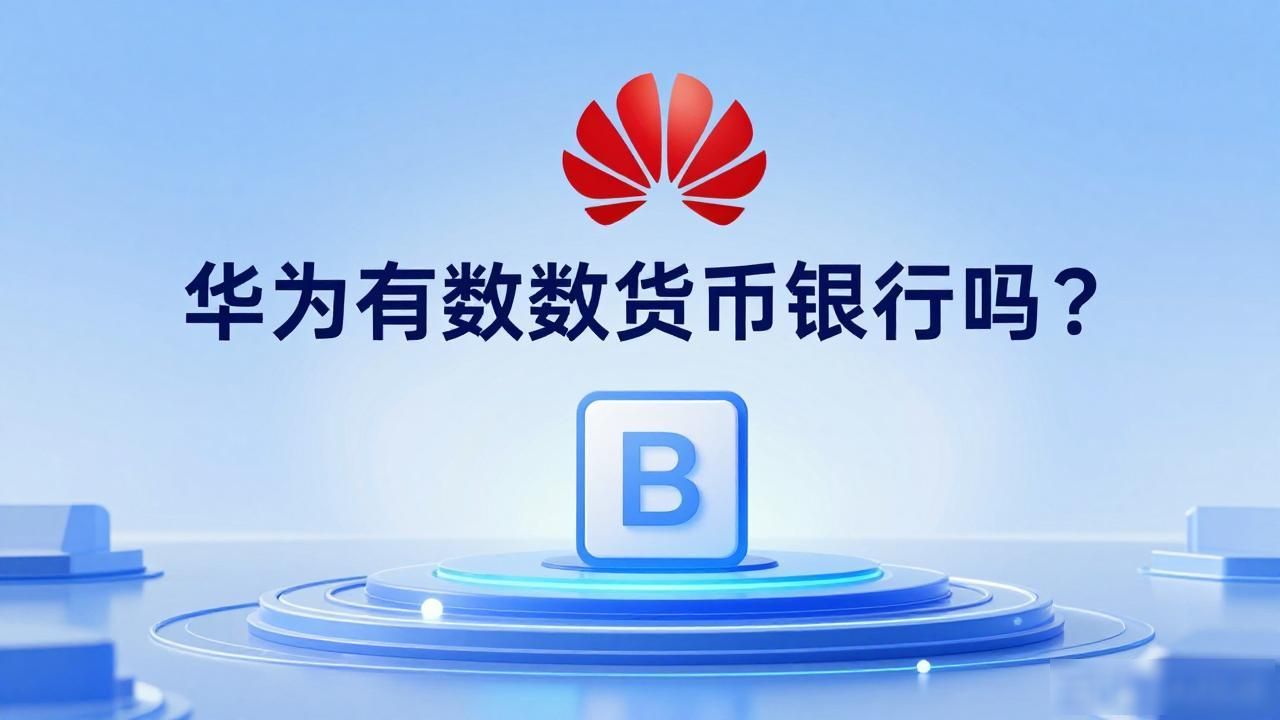 华为有数字货币银行吗？