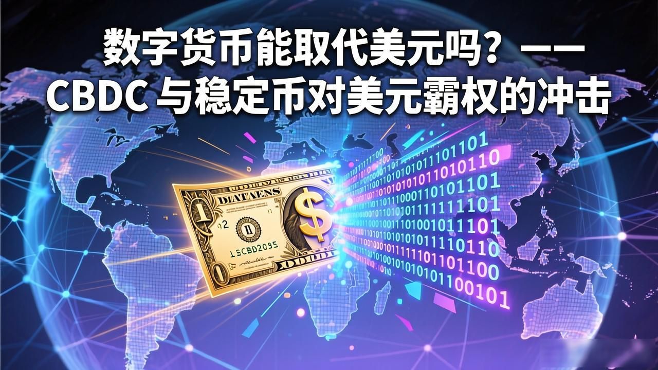 数字货币能取代美元吗？—— CBDC 与稳定币对美元霸权的冲击
