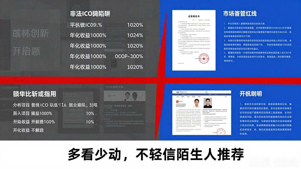 ICO币圈监管红线：投资者如何避开骗局与合规陷阱