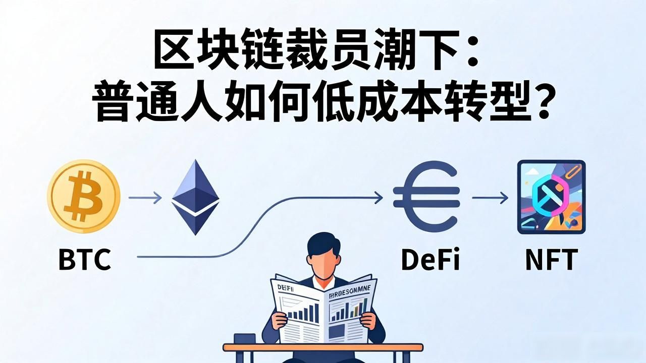 区块链裁员潮下：普通人如何低成本转型？