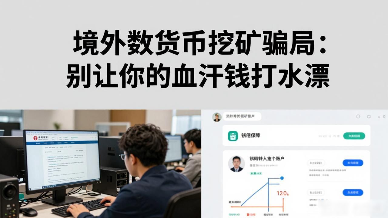 境外数字货币挖矿骗局：别让你的血汗钱打水漂