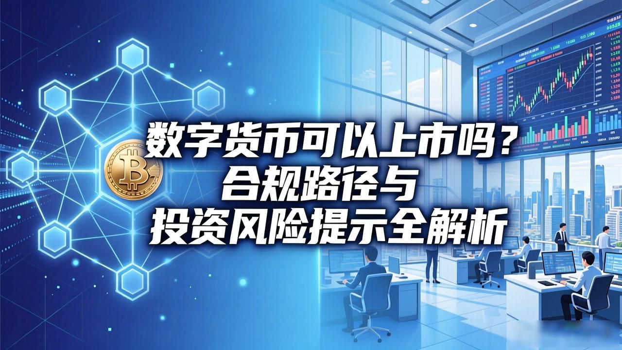 数字货币可以上市吗？合规路径与投资风险提示全解析