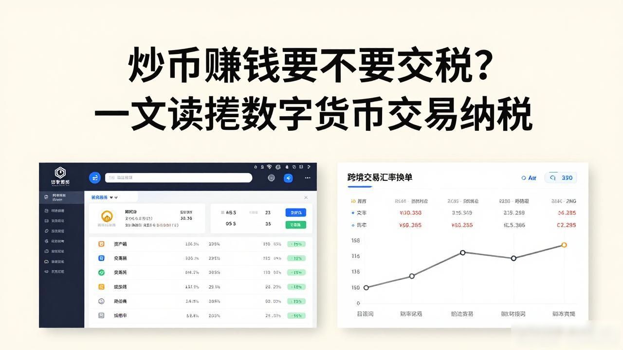 炒币赚钱要不要交税？一文读懂数字货币交易纳税