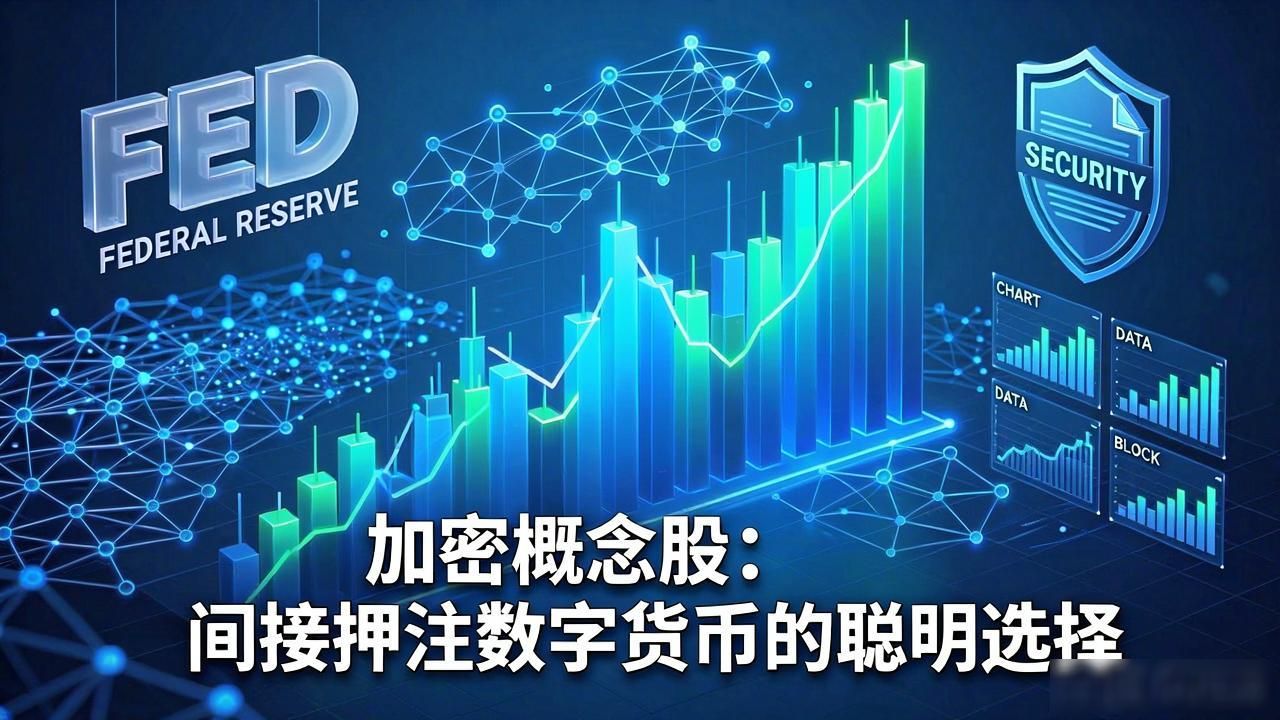加密概念股：间接押注数字货币的聪明选择
