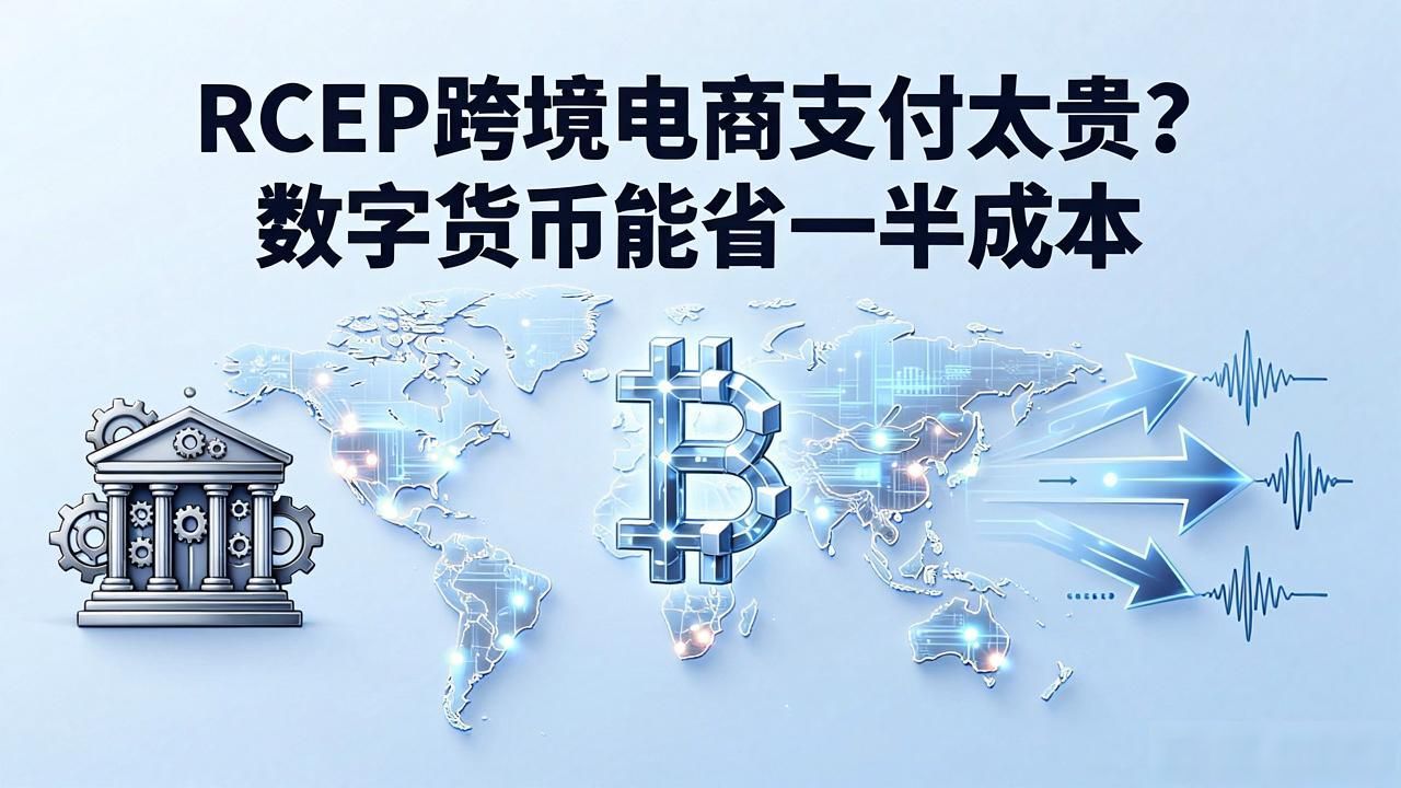 RCEP跨境电商支付太贵？数字货币能省一半成本