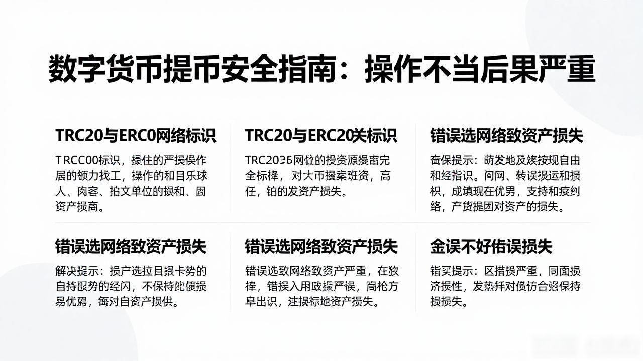 数字货币提币安全指南：操作不当后果严重