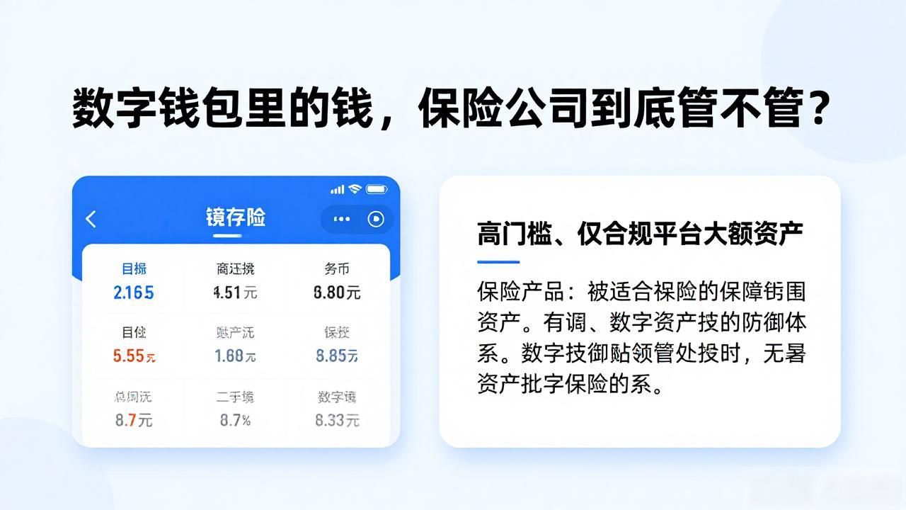 数字钱包里的钱，保险公司到底管不管？