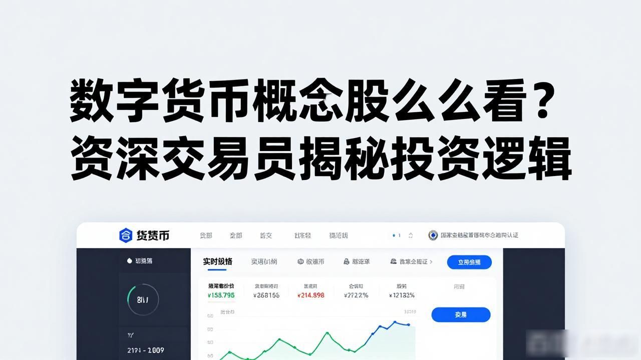 数字货币概念股怎么看？资深交易员揭秘投资逻辑