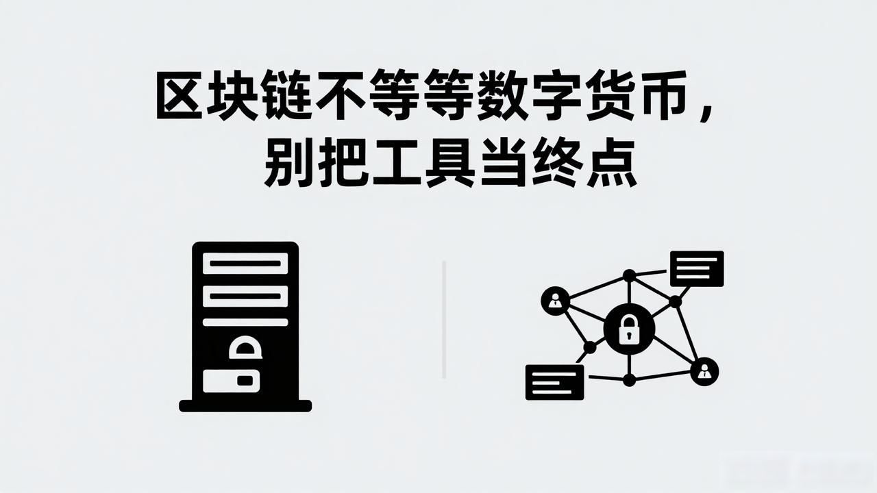 区块链不等于数字货币，别把工具当终点
