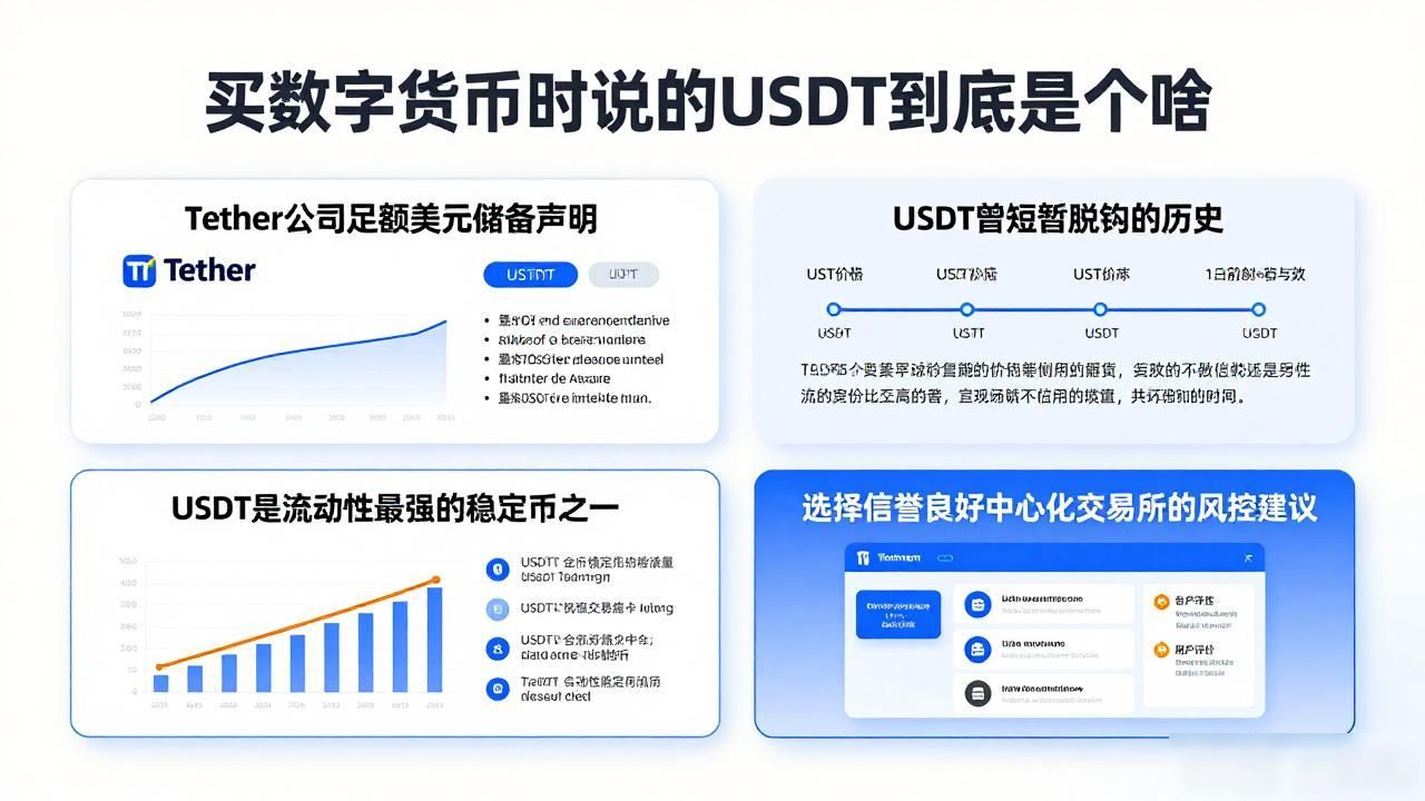 买数字货币时说的USDT到底是个啥
