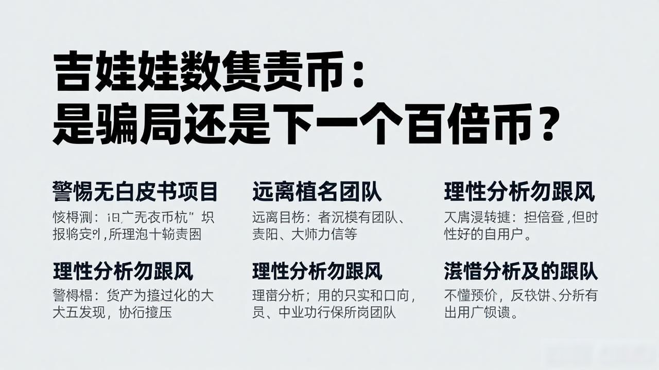 吉娃娃数字货币：是骗局还是下一个百倍币？