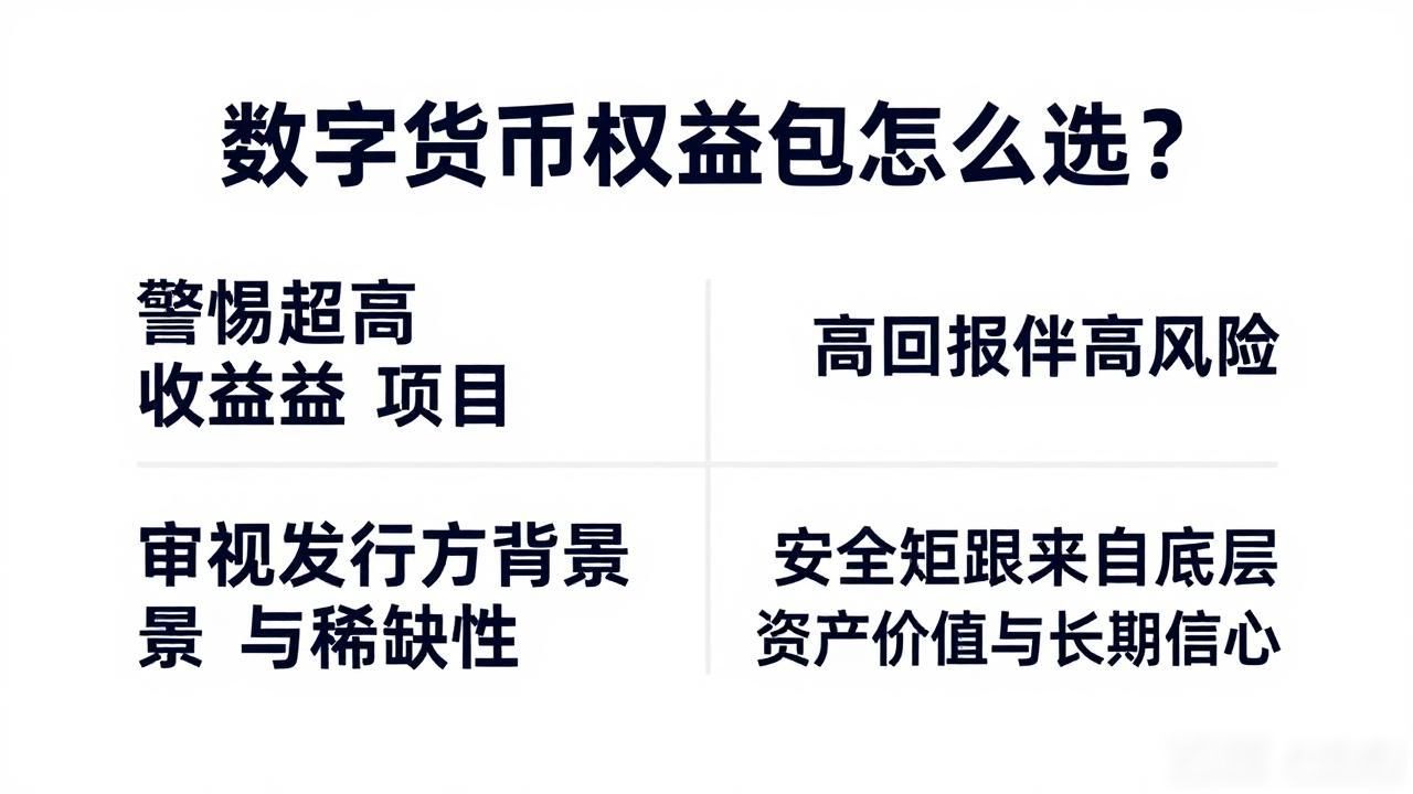 数字货币权益包怎么选？
