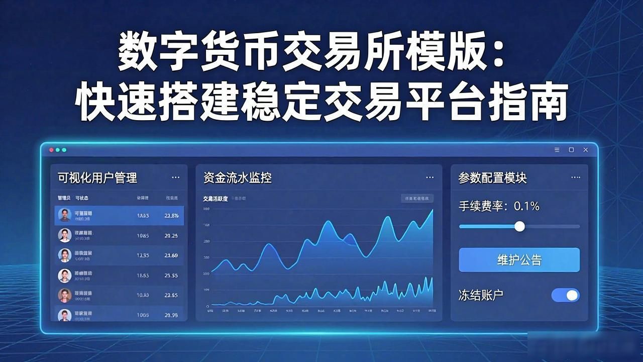 数字货币交易所模版：快速搭建稳定交易平台指南