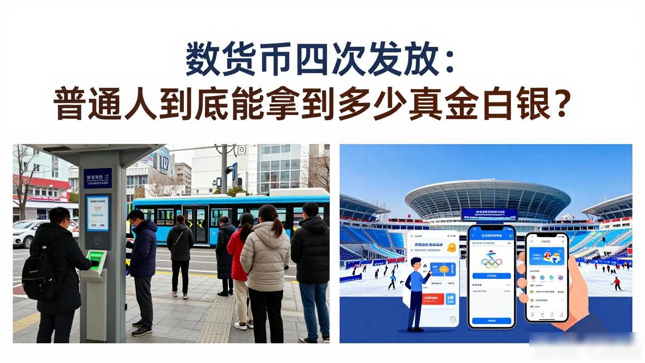 数字货币四次发放：普通人到底能拿到多少真金白银？