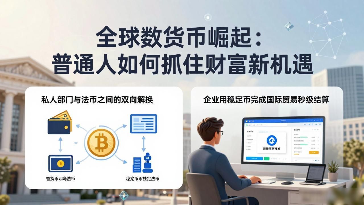 全球数字货币崛起：普通人如何抓住财富新机遇