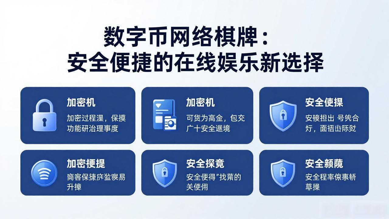 数字货币网络棋牌：安全便捷的在线娱乐新选择