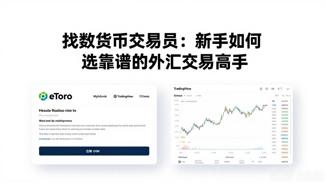 找数字货币交易员：新手如何筛选靠谱的外汇交易高手
