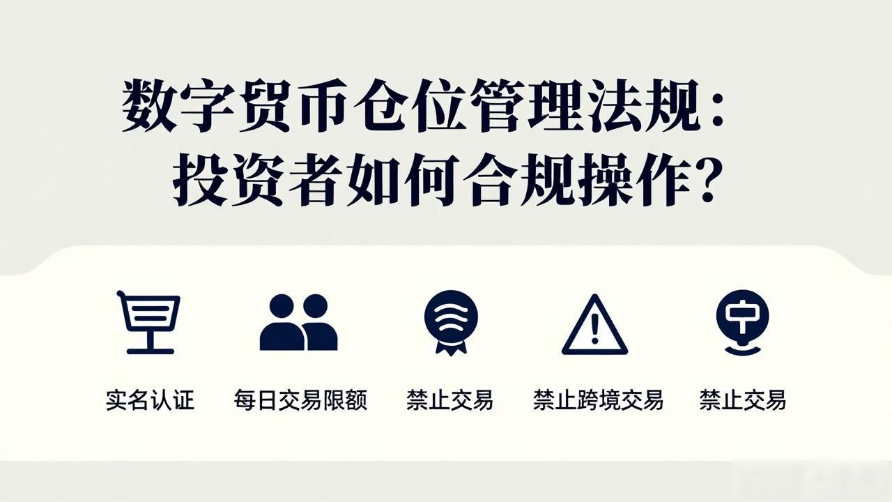 数字货币仓位管理法规：投资者如何合规操作？