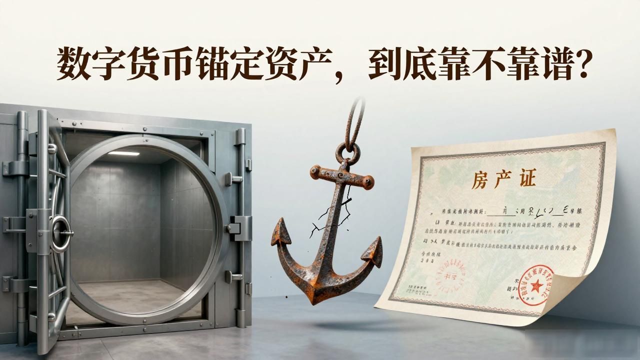 数字货币锚定资产，到底靠不靠谱？