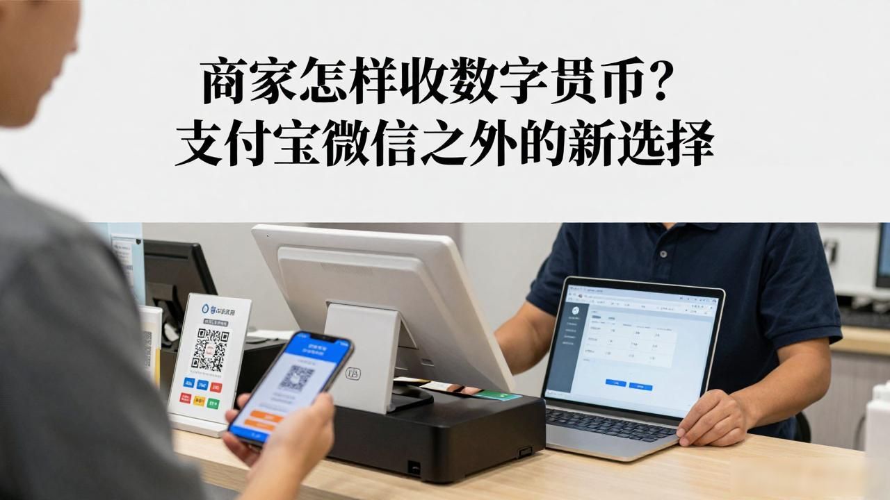 商家怎样收数字货币？支付宝微信之外的新选择