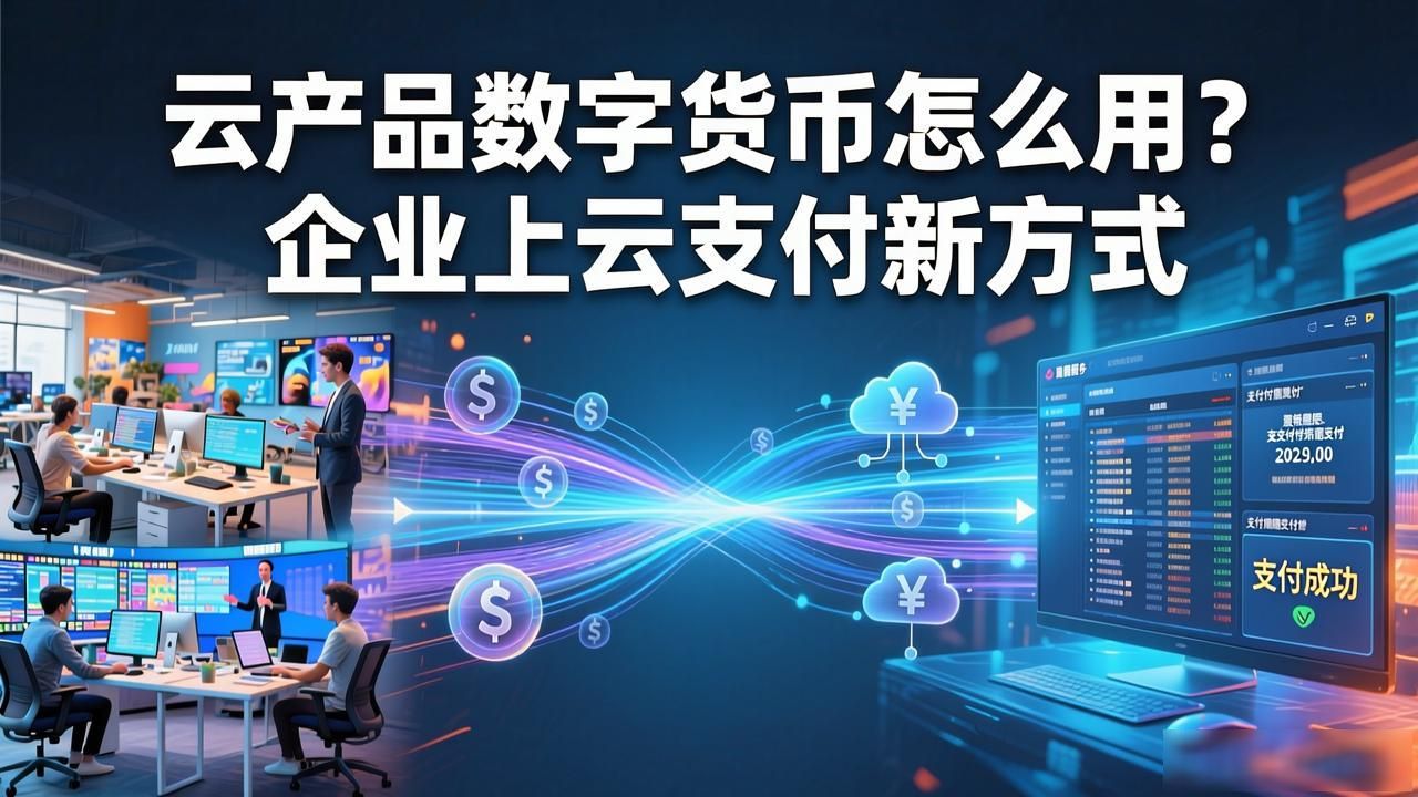 云产品数字货币怎么用？企业上云支付新方式