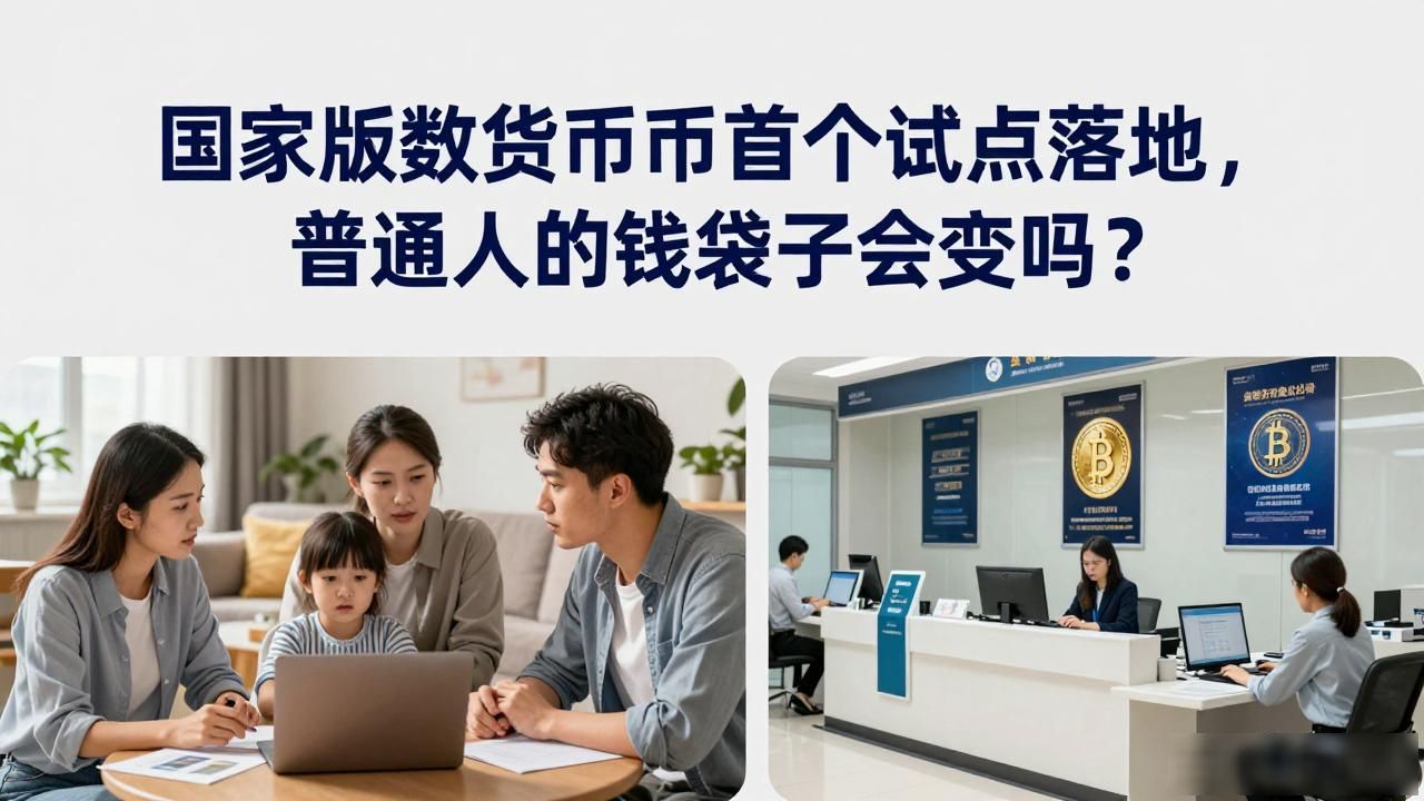 国家版数字货币首个试点落地，普通人的钱袋子会变吗？