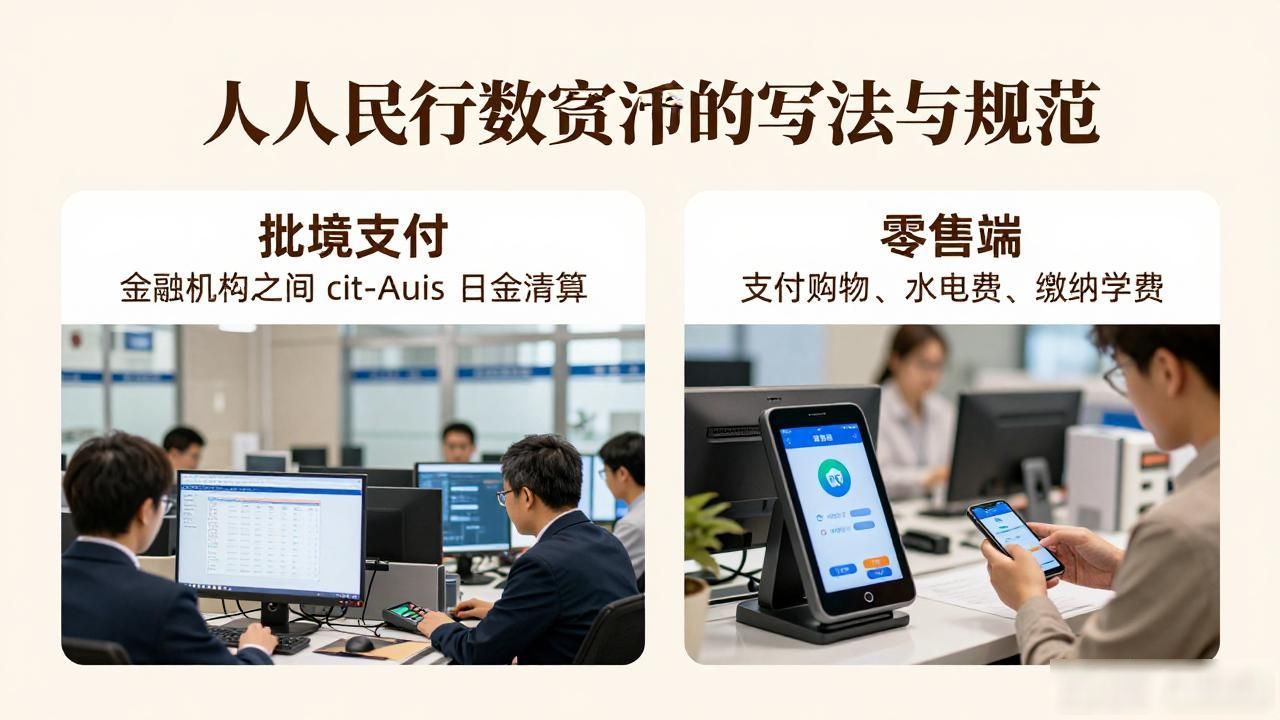 人民银行数字货币的写法与规范