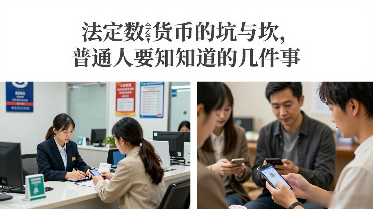 法定数字货币的坑与坎，普通人要知道的几件事